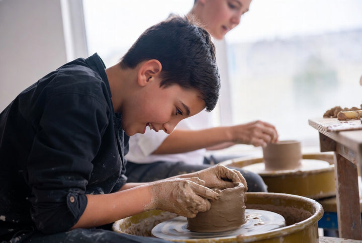 Young Potters · Pottery Pioneers (ages 10-15)